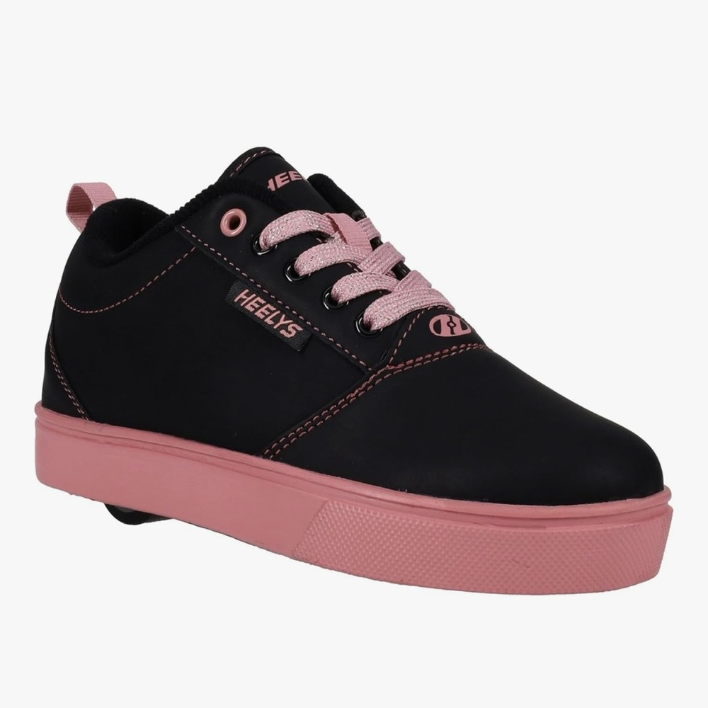 Heelys Kids Black and Pink Sneakers